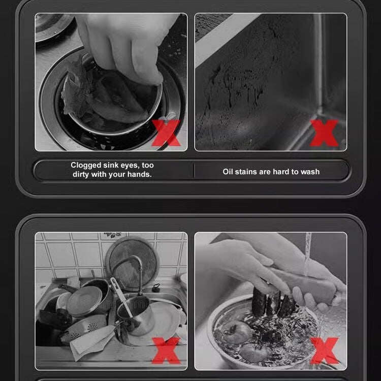 🔥Hot Sale 50% OFF🔥Steel Sink Drain Strainer Basket