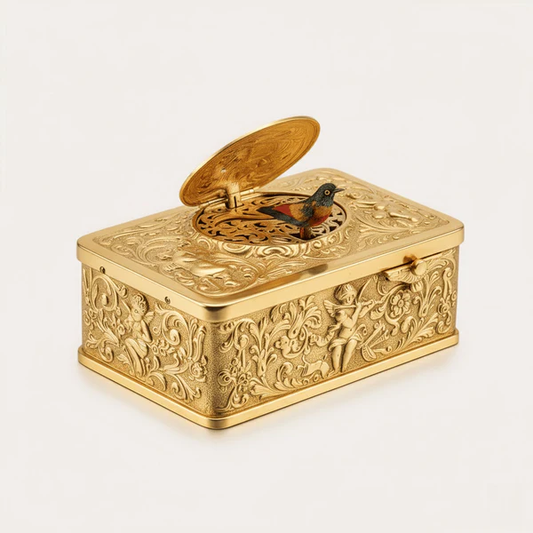🔥Factory special $39.99🐦️European Three-dimensional Embossed Bird Music Box