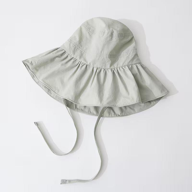 Foldable fisherman's hat, wide brim, sun protection, portable, outdoor.