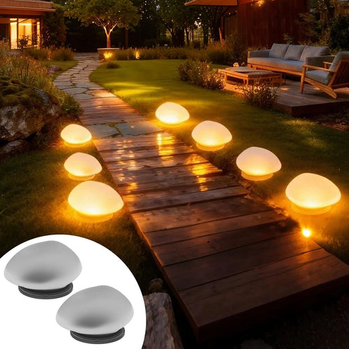 💥 Hot Sale 🌟 Simulated pebble solar lamp