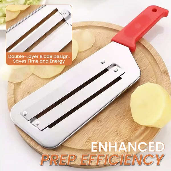 🔥Hot Sale 50% OFF🔥Dual Blade Slicing Knife