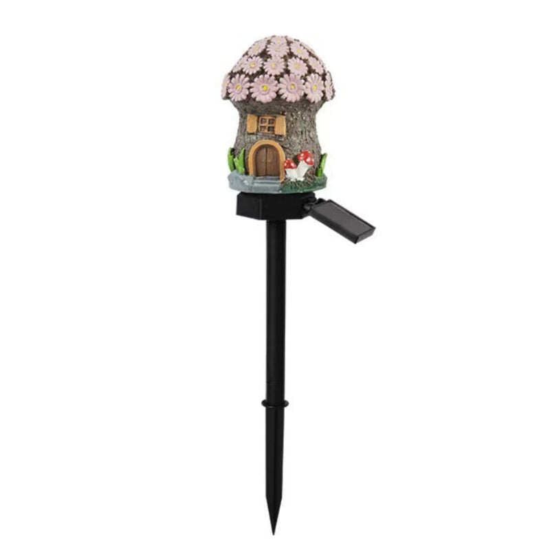 💥 Hot Sale 🌟 LED Solar-Powered Resin House Light