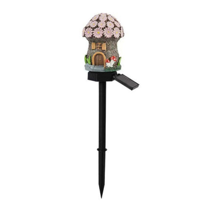 💥 Hot Sale 🌟 LED Solar-Powered Resin House Light