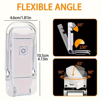 🎁Gift Choice 💡Portable USB Rechargeable Reading Lamp