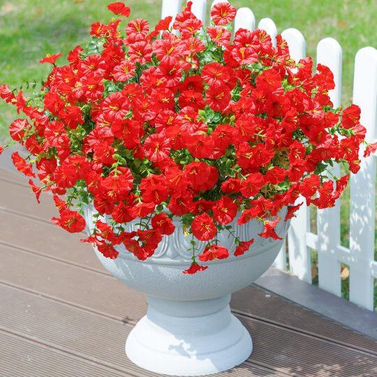 💥 Hot Sale 🌟 UV Resistant Artificial Petunia Flowers