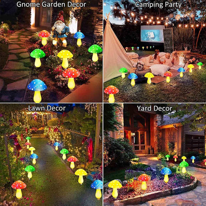 💥 Hot Sale 🌟 Waterproof Solar Mushroom Lamp