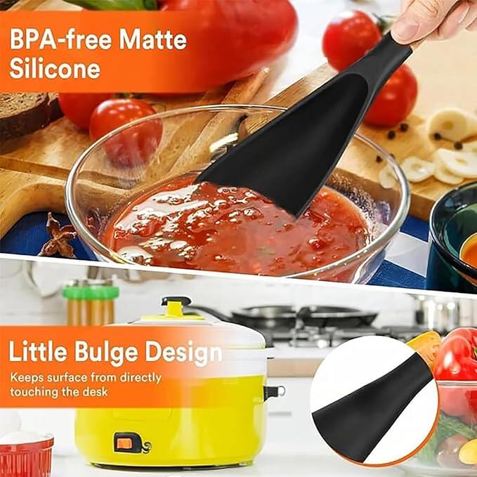 🔥Hot Sale 50% OFF🔥2-in-1 multi-function silicone spatula spoon