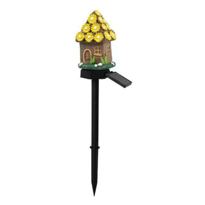 💥 Hot Sale 🌟 LED Solar-Powered Resin House Light