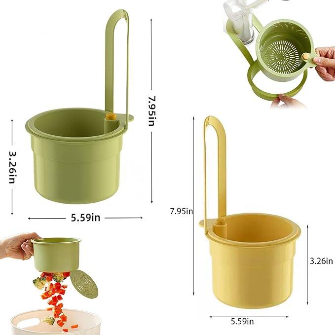 🔥Hot Sale 50% OFF🔥Multifunctional hanging sink drain basket