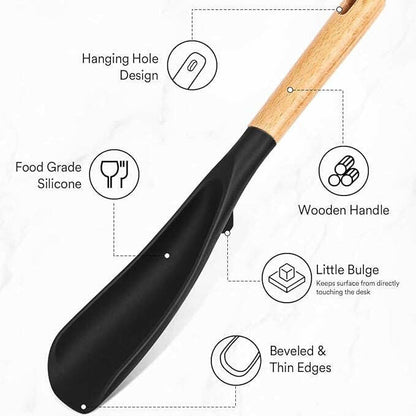 🔥Hot Sale 50% OFF🔥2-in-1 multi-function silicone spatula spoon