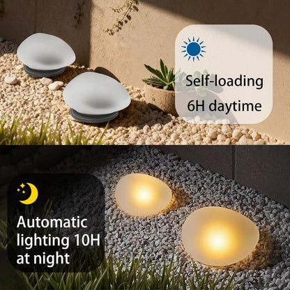 💥 Hot Sale 🌟 Simulated pebble solar lamp