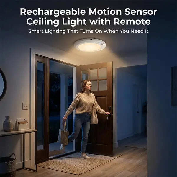 💡Motion-activated light