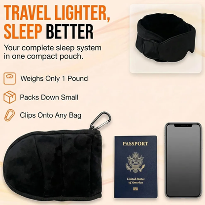 3-in-1 Airplane Sleep Support System – Travel Comfort Set