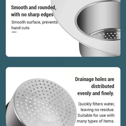 🔥Hot Sale 50% OFF🔥Steel Sink Drain Strainer Basket