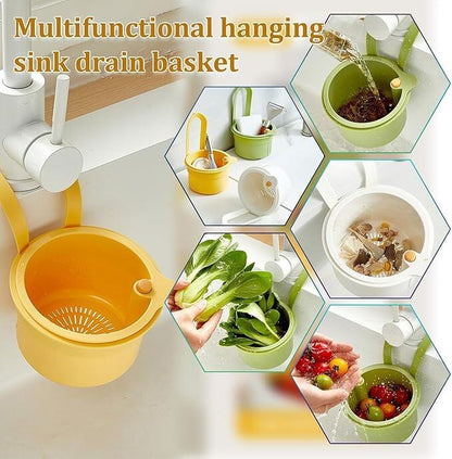 🔥Hot Sale 50% OFF🔥Multifunctional hanging sink drain basket