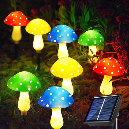 💥 Hot Sale 🌟 Waterproof Solar Mushroom Lamp